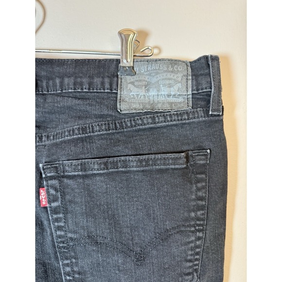 Levi's Black 541 Straight Dark Wash Denim Casual Jeans Men's 36X34 - Picture 3 of 6